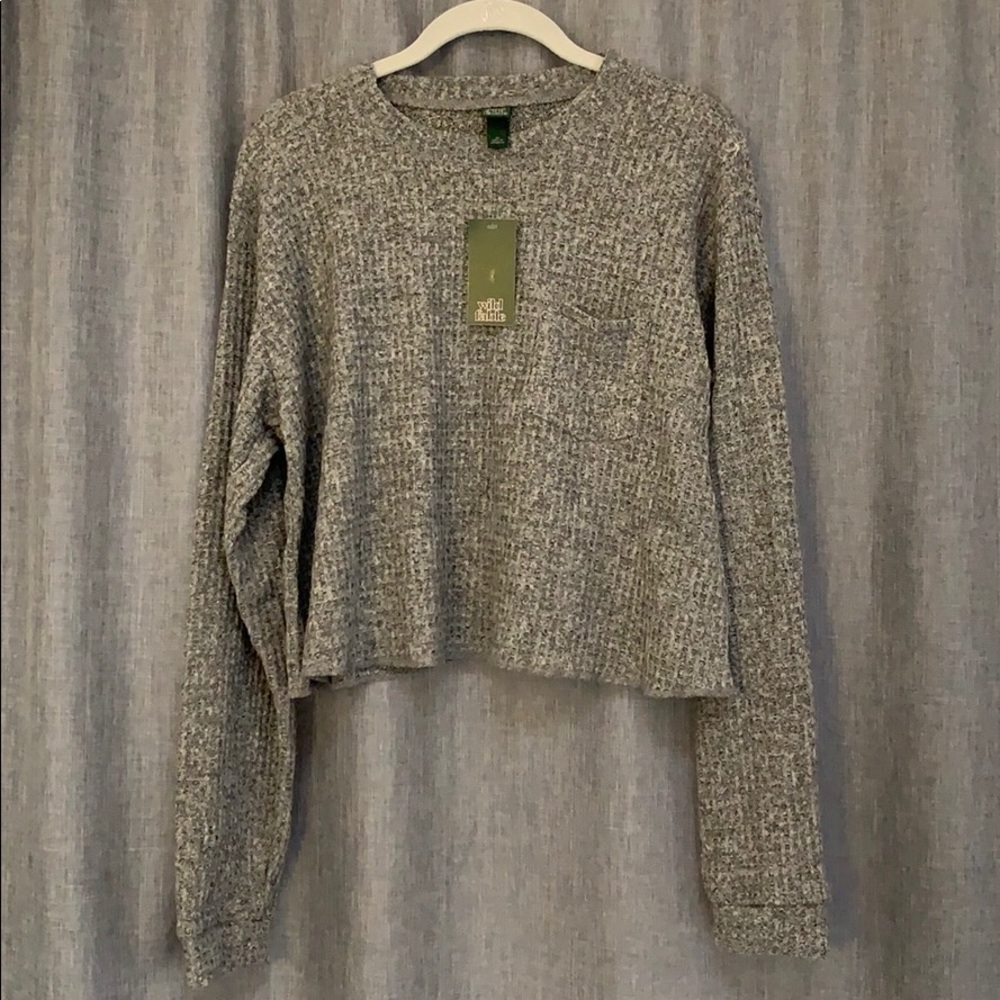 Gray Wild Fable Crop